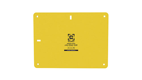 La placa AR500 Long Range de CALDWELL es resistente, perfecta para tiro a larga distancia y diseñada para soportar impactos repetidos sin deformarse.